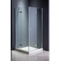 Square Transparent Glass Shower Cubicle